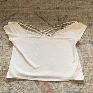 Express size L crop top. Very stretchy.
